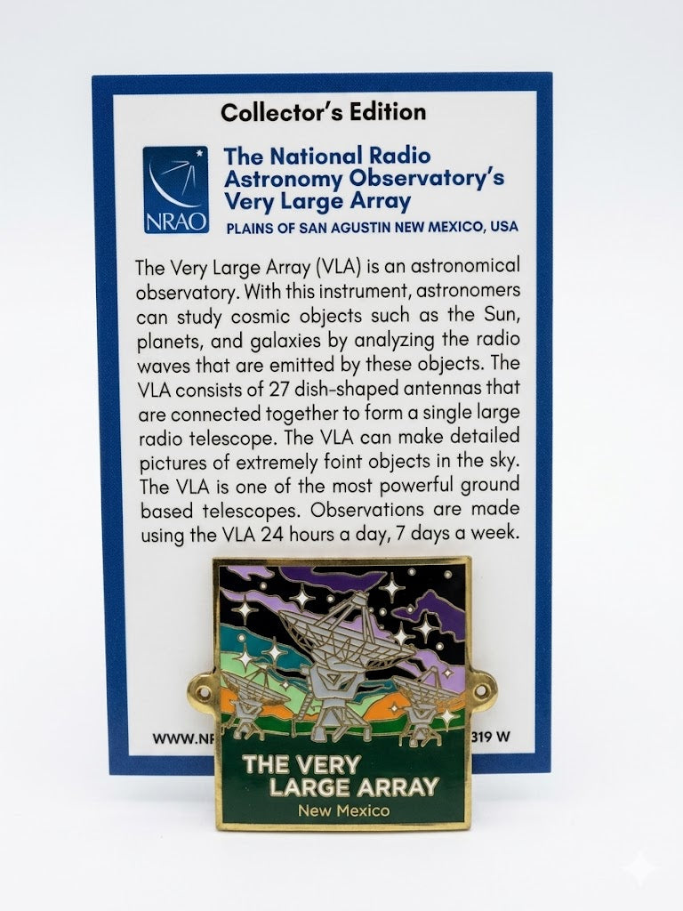 VLA Night Time Square Medallion
