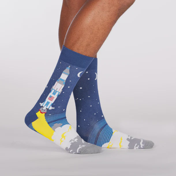 3,2,1, Lift Off- Adult Socks