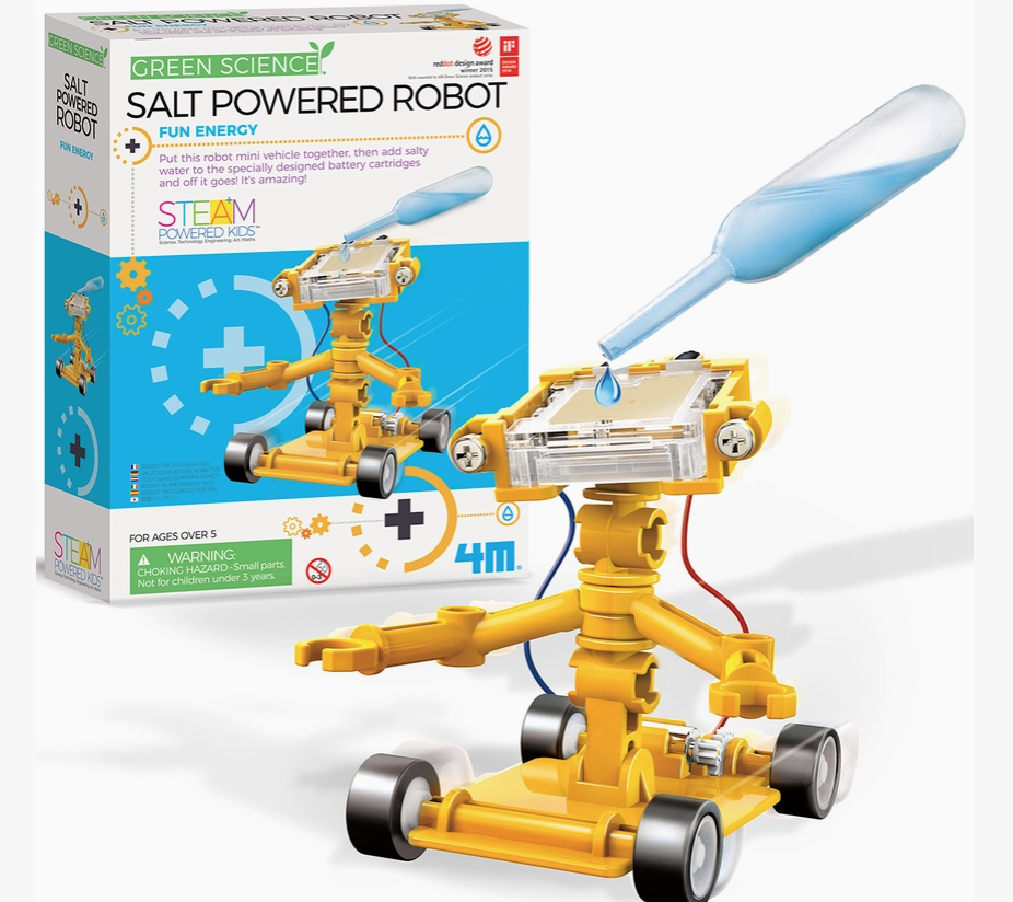 Salt Powered Robot