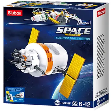 Scientific Space Station Brick Set
