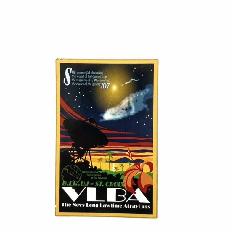 VLBA Poster Magnet
